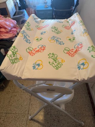 Bañera cambiador para bebé