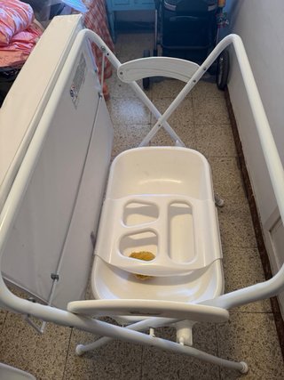 Bañera cambiador para bebé