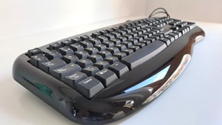 Teclado Logitech Negro Cableado