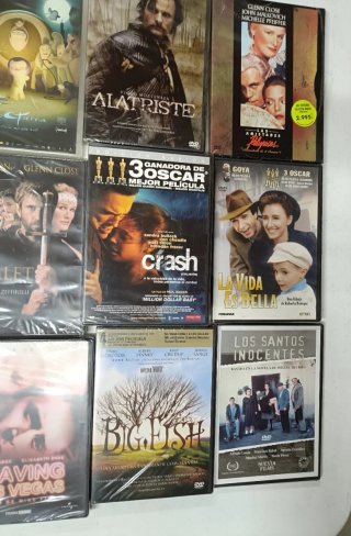 Colección DVDs Películas Varias Sin desprecintar