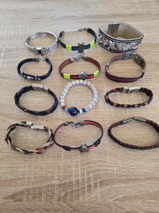 Lote de 12 pulseras para mujeres