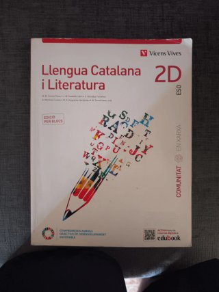 Llengua Catalana i Literatura, 2D ESO, edició p...