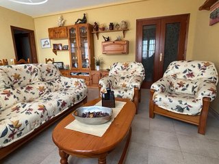 Mueble salón comedor madera maciza rústico