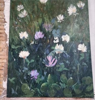 Pintura floral Linezo Instante Natural
