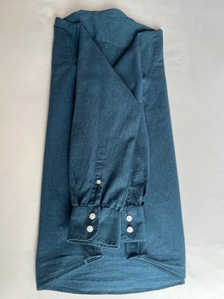 Camisa Lino/Algodón Cortefiel Talla L