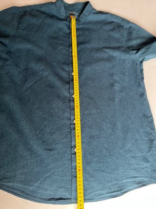 Camisa Lino/Algodón Cortefiel Talla L