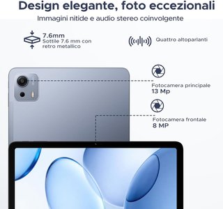 Tablet Android 16 12.2 48GB+256GB, WIFI Bluetooth