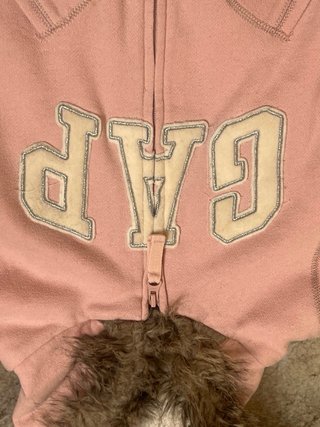 Sudadera GAP con capucha y pelo 10-11 años