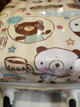 Valigia per bambini con disegni