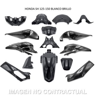 Kit Plásticos Moto Honda SH 125-150 Blanco