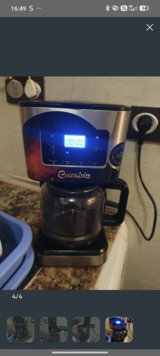 Cafetera Cumbia Negra