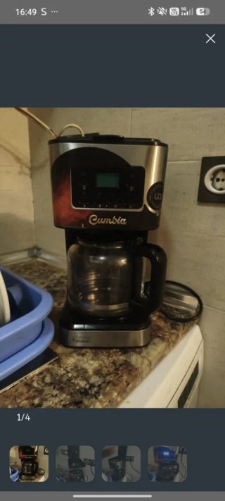 Cafetera Cumbia Negra