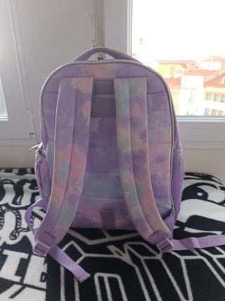 Zaino per bambini viola e rosa