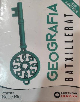 Libro Geografia Batxillerat.