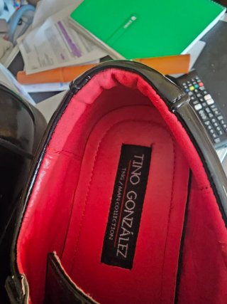 Zapatos de vestir negros hombre