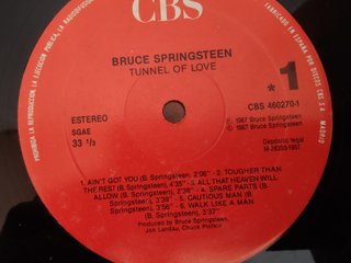 LP Vinilo Bruce Springsteen Tunnel Of Love Origina