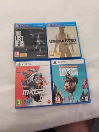 Pacchetto 4 Giochi PS4/PS5