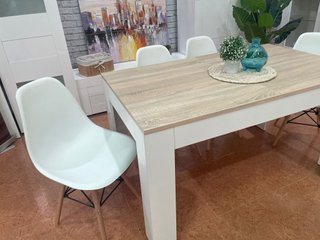 Mesa Nórdica + 4 Sillas