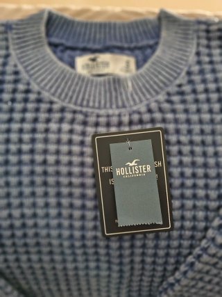 Jersey Hollister Azul Talla S