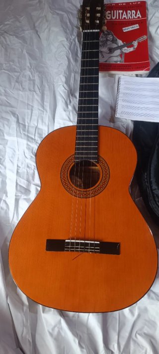 Guitarra Admira,funda, accesorios,prec.negociable