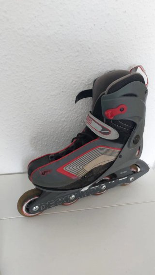 Patines Decathlon con protecciones