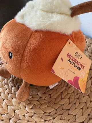 Peluche Decorativo Otoño Calabaza