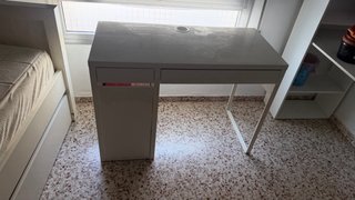 Mueble blanco dormitorio y oficina