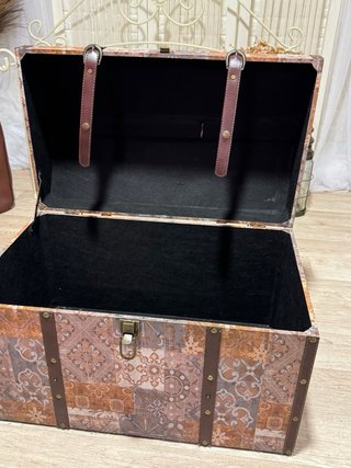 Baúl Vintage Decorativo atrezzo