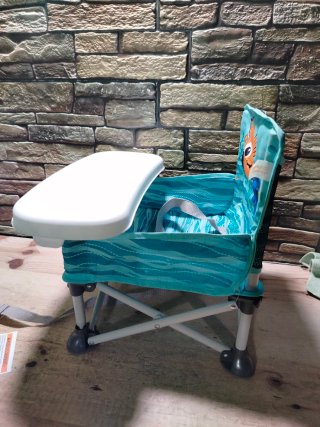 Bright Starts Pop 'N Sit Elevador Portátil 3en1
