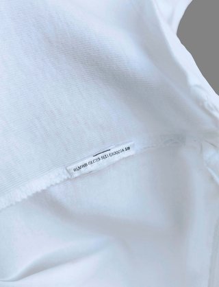 Ralph Lauren Polo Shirt White Cotton Gold Logo XS
