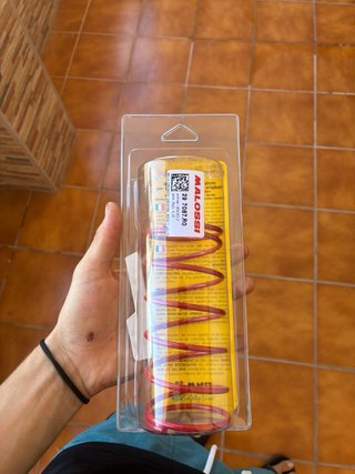 Muelle Malossi Rojo Piaggio 29 7087.RO