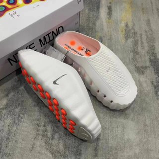 Nike Mules Blancos Naranja