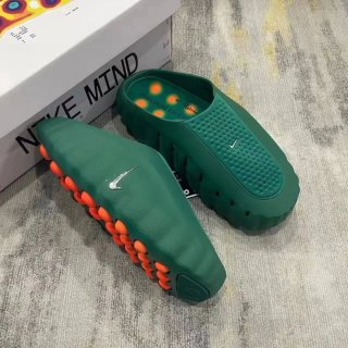 Nike Mules Blancos Naranja