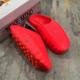 Nike Mules Blancos Naranja