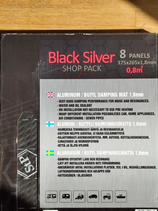 Butilo STP Black Silver Shop Pack