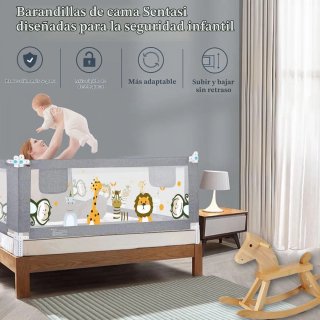 Barrera Cama Niños Portátil