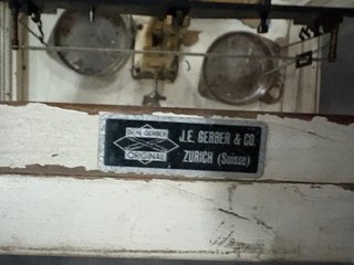 Antigua Balanza Farmacia J.E. Gerber