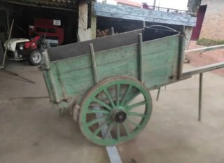 Carro de vacas antiguo