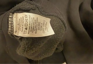 Sudadera con cremallera Stussy Negra