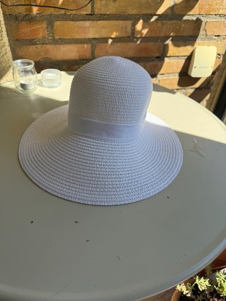 Sombrero Elegante Bianco Donna