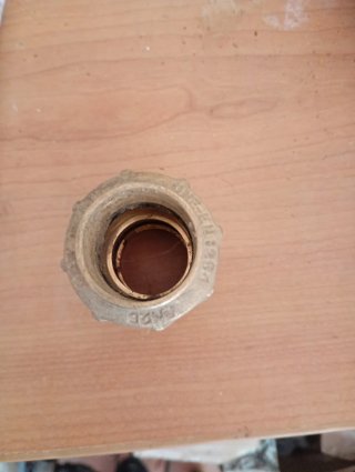 Codo y manguito latón 3/4 (2uds)