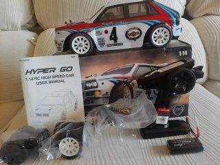 Coche RC Lancia Delta HF Integrale 1/14