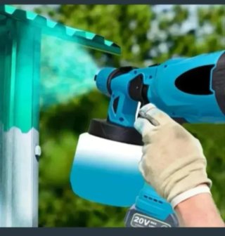 Pistola Pintura Spray Batería Recargable