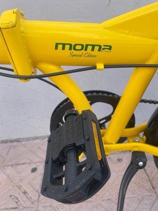 Bicicleta Plegable Amarilla Nueva