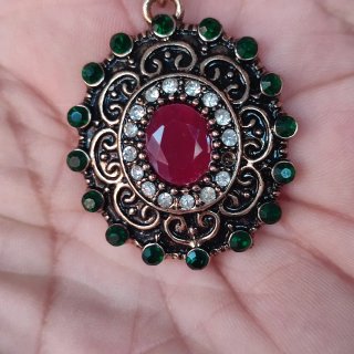 Pendientes Vintage Rojos y Verdes