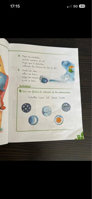 Milhojas, 1 Primaria lecturas antología