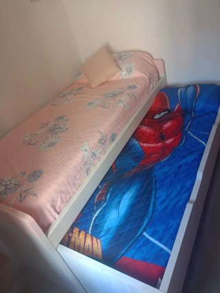 Cama nido con cajones