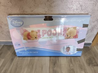 Barra protectora cama infantil Winnie Pooh