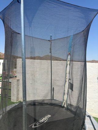 Cama elástica 180 cm con red de seguridad