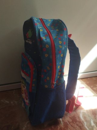 Mochila Baby Shark Azul